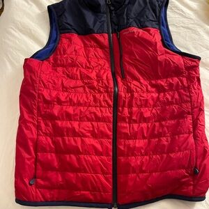 Vineyard Vines Red and Black Vest